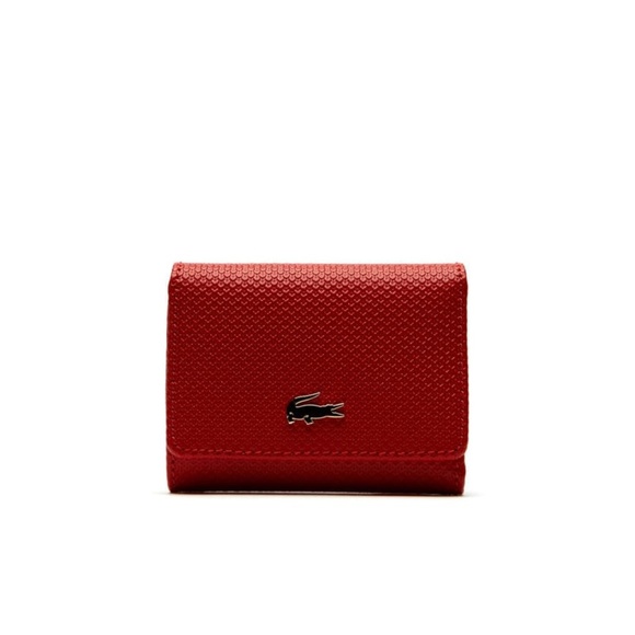 Lacoste Other - Women's Chantaco Piqué Leather Six Card Wallet